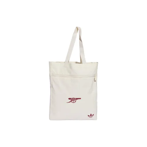 Adidas Arsenal Хлопковая Сумка через плечо Унисекс Облачный Белый