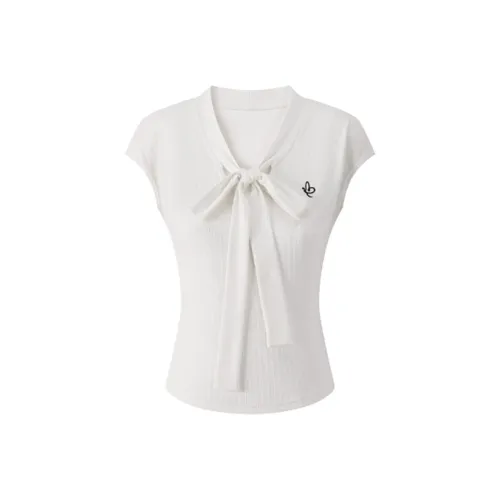 EMDPN Белый Женские T-рубашки