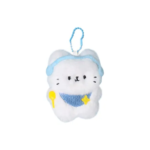 Pippi Beans Wear Котенок с наушниками Щенок Плюшевый Подвеска 6,5 см 7 см 8 см Рекомендуемый рост