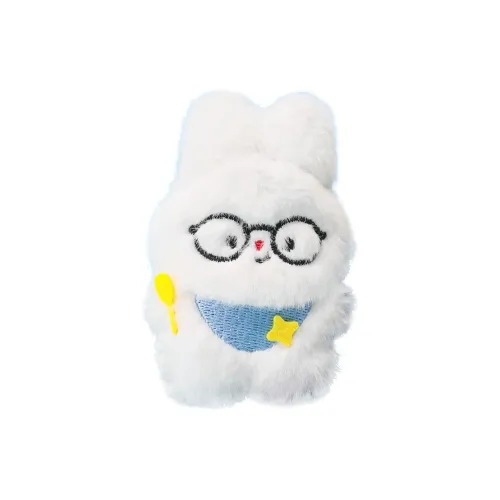 HUHUXIONG Стекло WEARING Еда для питомца Щенок Кролик Плюшевый Брелок 6,5 см 8 см Высота