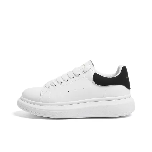 HUANQIU Устойчивые к истиранию Увеличивающие высоту Низкие Кроссовки для скейтбординга Мужские