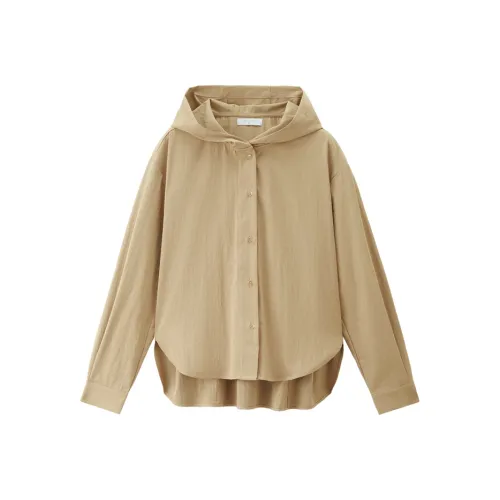 Giordano 05 Khaki Женские Рубашки
