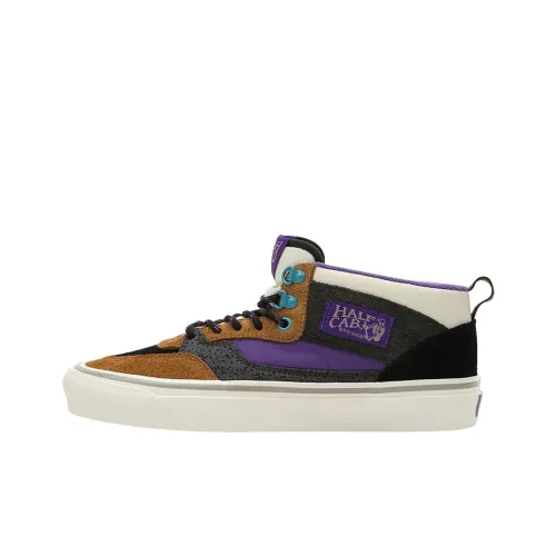 Vans Half Cab 33 Скейтборд Кроссовки Мужские Коричневый Серый Фиолетовый