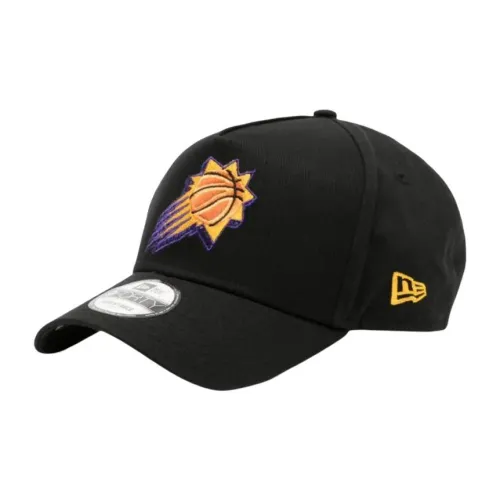 New Era Хлопковые кепки унисекс черные