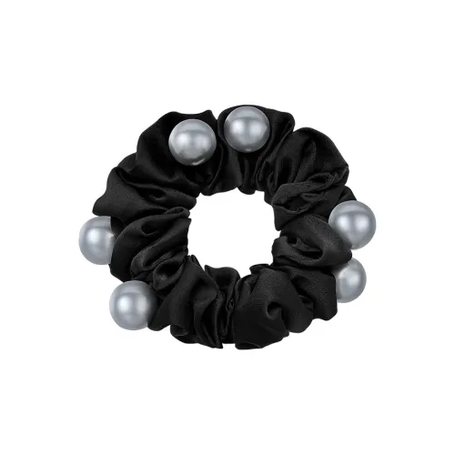 ROYALSASA Полиэстер Искусственная жемчужина Резинка для волос Женская