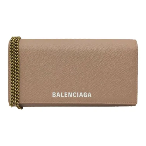 Balenciaga Ville Кошелек из коровьей кожи Сумка через плечо Женская Коричневый