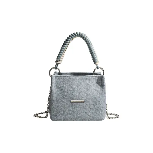 DIFFERENT FACES Canvas Сумка через плечо Сумка Обычная Женская Синяя