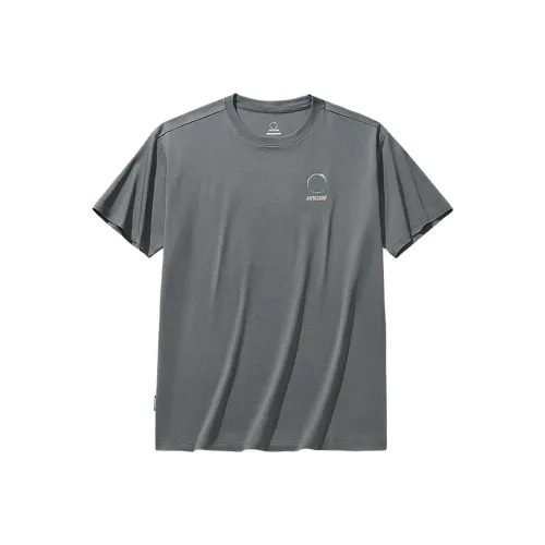 ANTA Короткий рукав T-рубашки унисекс цвет грязно-серый