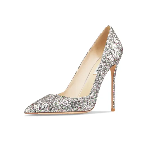 Siwei Низкий каблук Без подкладки Супер Высокий каблук Многоцветный