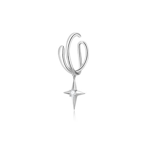 ZANC Сплав Нижняя заколка On Серьги Унисекс