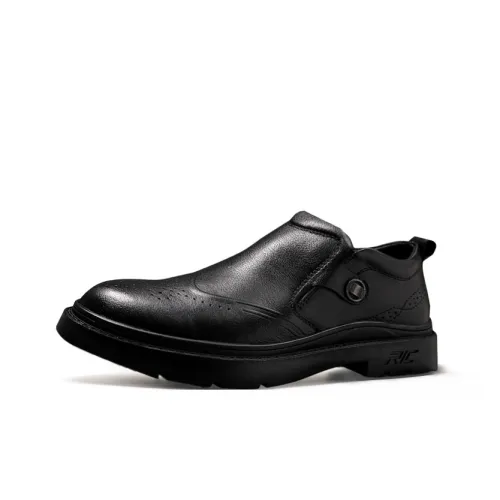 Туфли Red bean Low Топ Черные Мужские