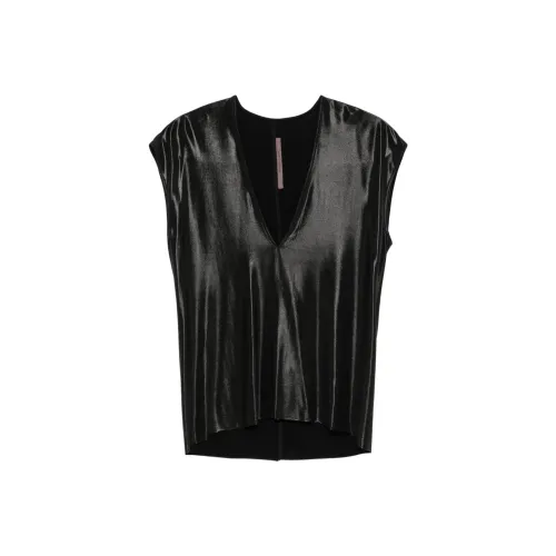 RICK OWENS Черные Женские Майки