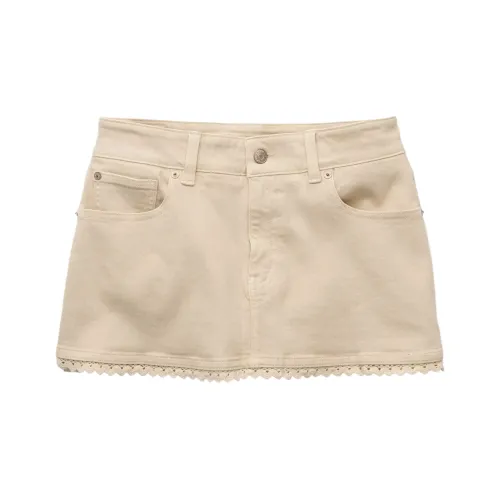 AMERICAN EAGLE Джинсовые короткие юбки Женские