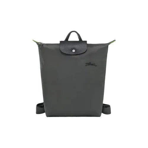 LONGCHAMP Le Pliage Полиамид Рюкзак Средний Женский Графитовый