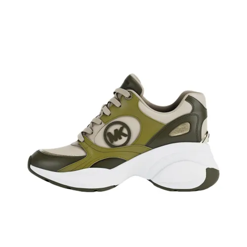 MICHAEL KORS Zuma Low Топ Толстоподошвенные кроссовки Женские Зеленый