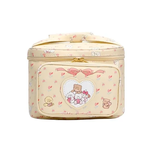 Suiyiie Cute Princess Large Capacity GOOD Looking Travel Portable Storage Bag Multifunctional Toiletries Bag