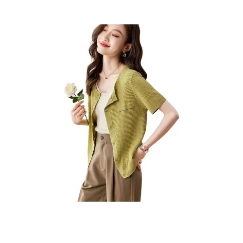 Mo Han Yi Mei Зеленый Женский Трикотаж