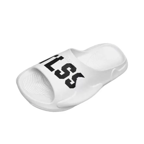 TLSS x EQUALIZER ЭВА Противоскользящие и Износостойкие Слипоны Унисекс Devil Белый