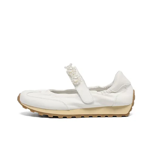 JEANSWEST Туфли Мэри Джейн с плоской подошвой женские коробка