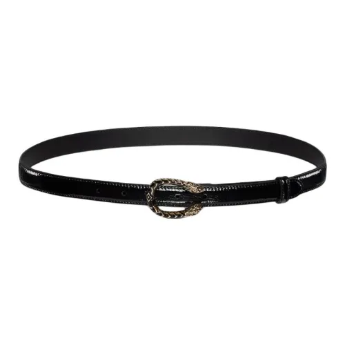 GUCCI Кожаные ремни Унисекс Черный 2 см