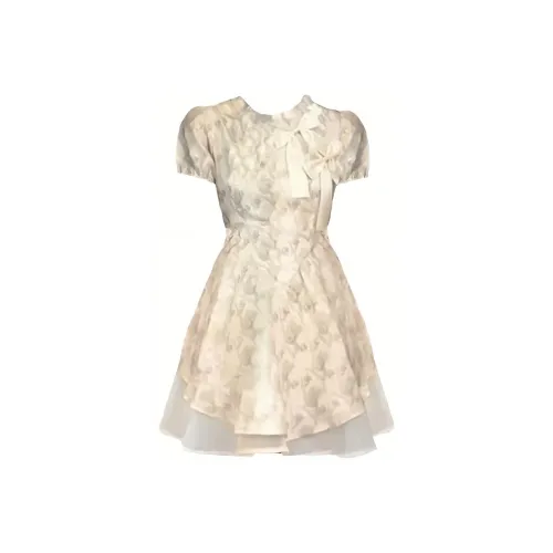 YICHEN Короткий рукав Платье Женское Цвет на изображении