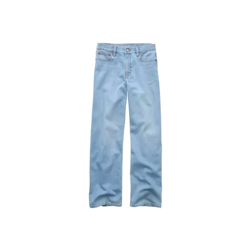 AMERICAN EAGLE Ae Эластичные Высокие Джинсы-труба Женские