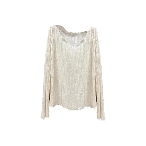 LISHISAN Абрикос Женские T-рубашки