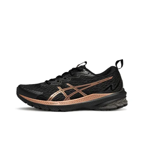 Asics Gel Anchor Low Top Беговые кроссовки Женские Черный Розовый