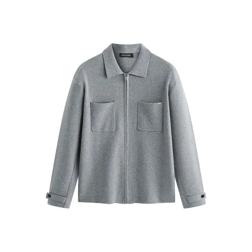 PEACEBIRD MEN Кардиган Трикотажная ткань Свитер Унисекс