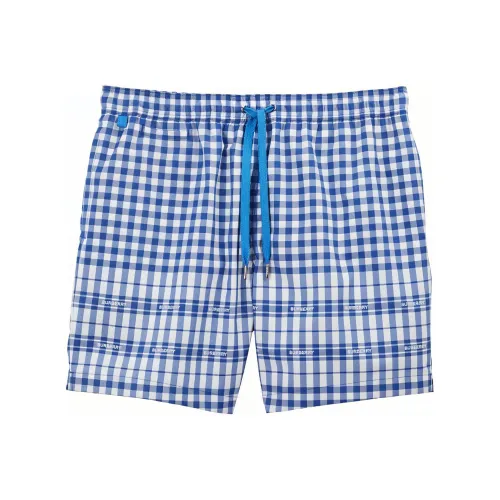 Burberry SS23 Пляжные шорты Мужские Синие