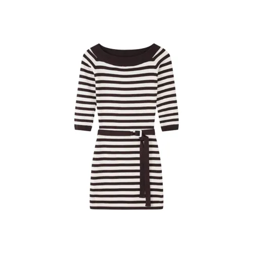 Icicofficial Длинное платье с длинными рукавами женское