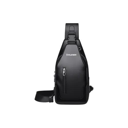 PLAYBOY Collaboration ПУ (полиуретан) Sling Сумка Средний Мужской Черный
