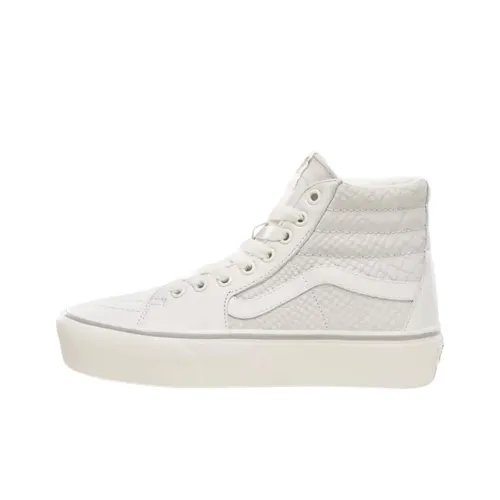 Vans Sk8 Hi Скейтборд Кроссовки Мужские Белые