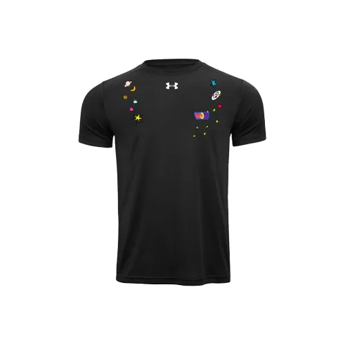 Under Armour Быстросохнущие Короткие Рубашки с Короткими Рукавами Унисекс