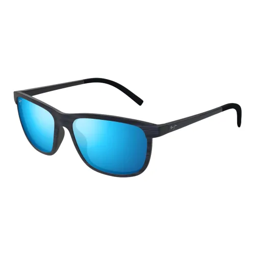 Maui Jim Пластик Квадратные Солнцезащитные очки Унисекс Гаванский