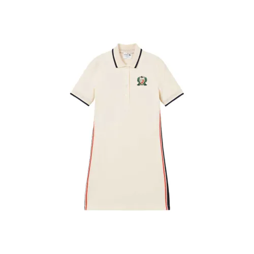 LACOSTE Collaboration Короткое платье с короткими рукавами Женское