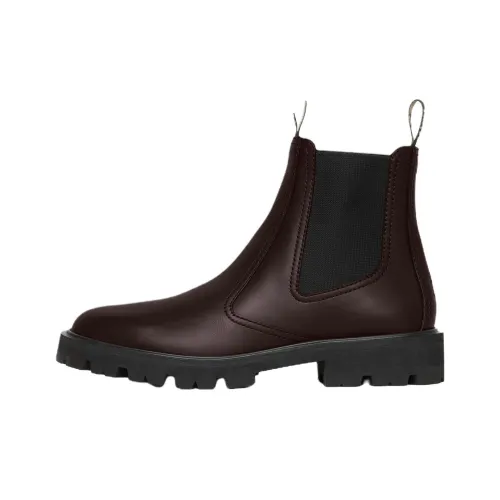 CELINE Margaret Короткий Челси Женские Темно-коричневый