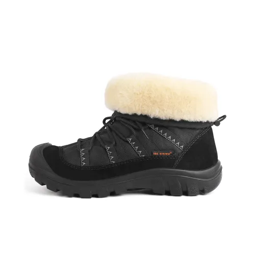 SLEADER Термический Износостойкий Амортизирующий Противоскользящий Покрытие Баланс Короткий Снегокат Женские Черный