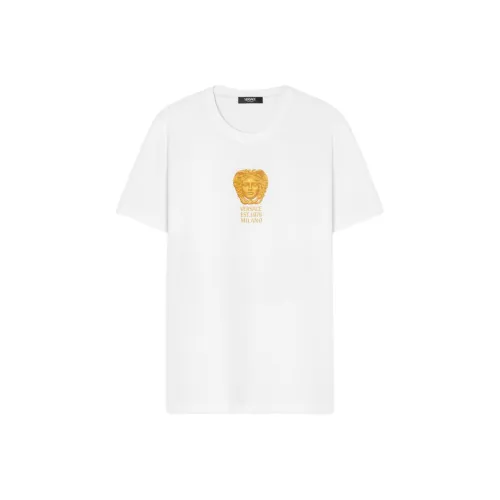 VERSACE Белые Мужские T-рубашки