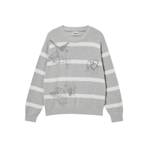 JACK JONES A42 Молочно-белый Мужские Свитера