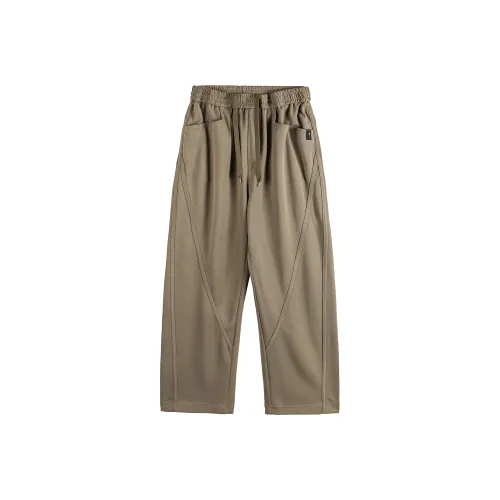 HYLHYL Хаки Унисекс Повседневные Штаны