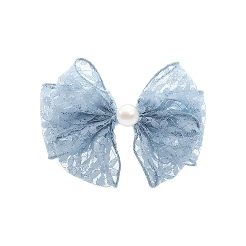 ROYALSASA Шелковый шифон искусственная жемчужина заколки для волос женские