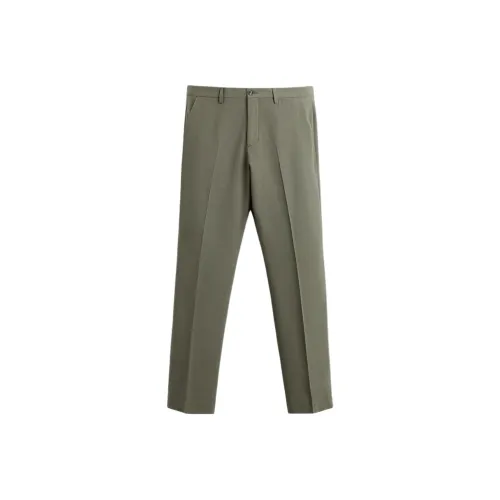 ZARA Зеленые Мужские Брюки для Костюма