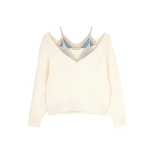 Alexander Wang Белые Женские Свитеры