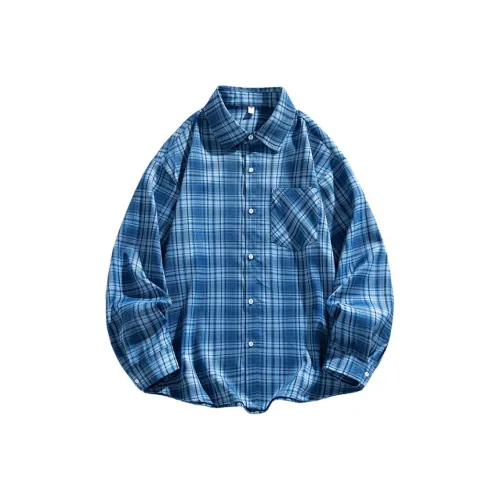 TSGM H506 Синий Женская Рубашка