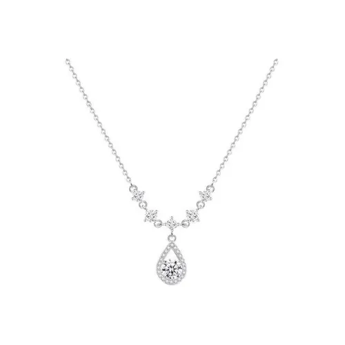 HAZYOU Циркон Ожерелья Женские