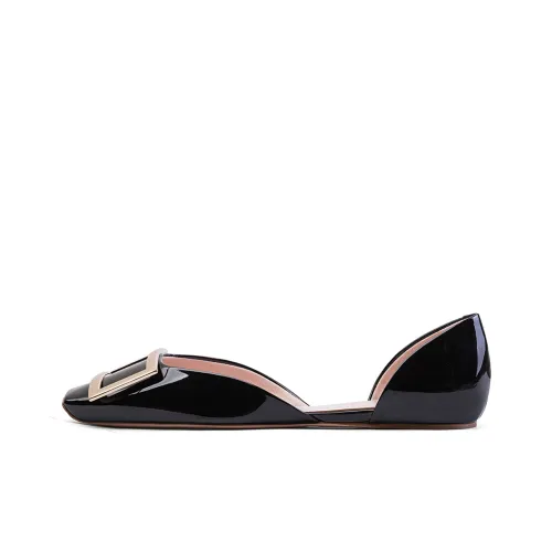 Siwei Женские повседневные туфли, черные, женские