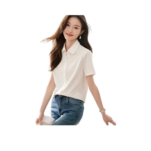 MOHANYIMEI Белые Женские Рубашки