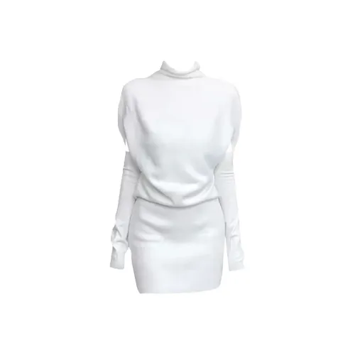 SCCREBEL OFFICIAL Длинное платье с длинными рукавами женское