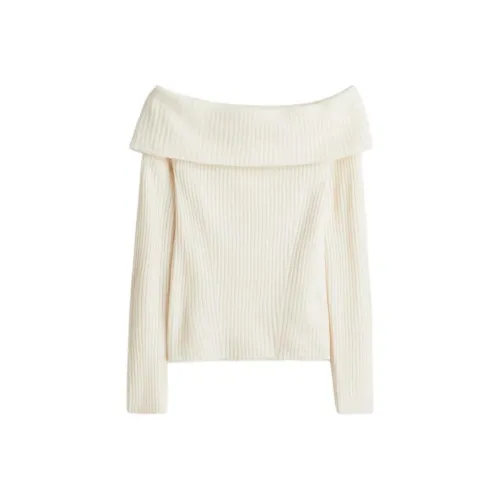 H&M Кремовый Женский Трикотаж